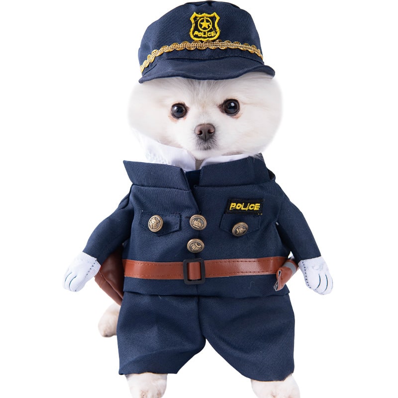 Thermabuild | Funny Dog Costume with Novelty Holiday Designs and Adjustable Closures Halloween