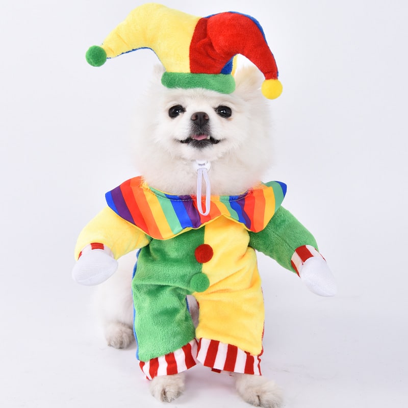 Thermabuild | Funny Dog Costume with Novelty Holiday Designs and Adjustable Closures Halloween