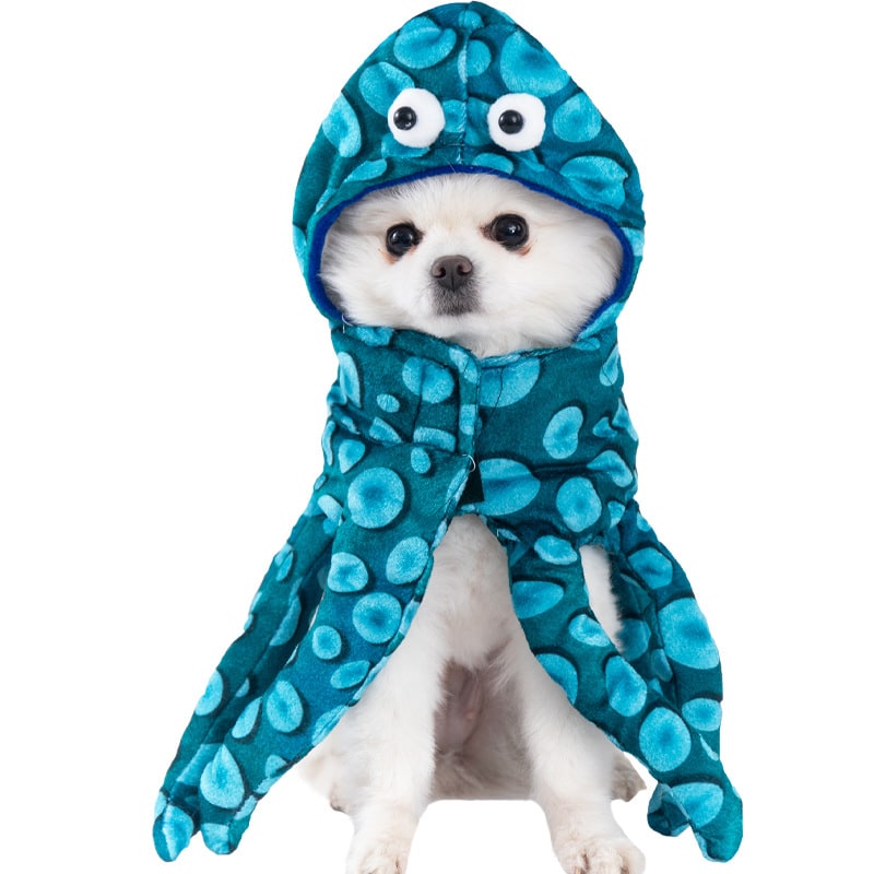 Thermabuild | Funny Dog Costume with Novelty Holiday Designs and Adjustable Closures Halloween