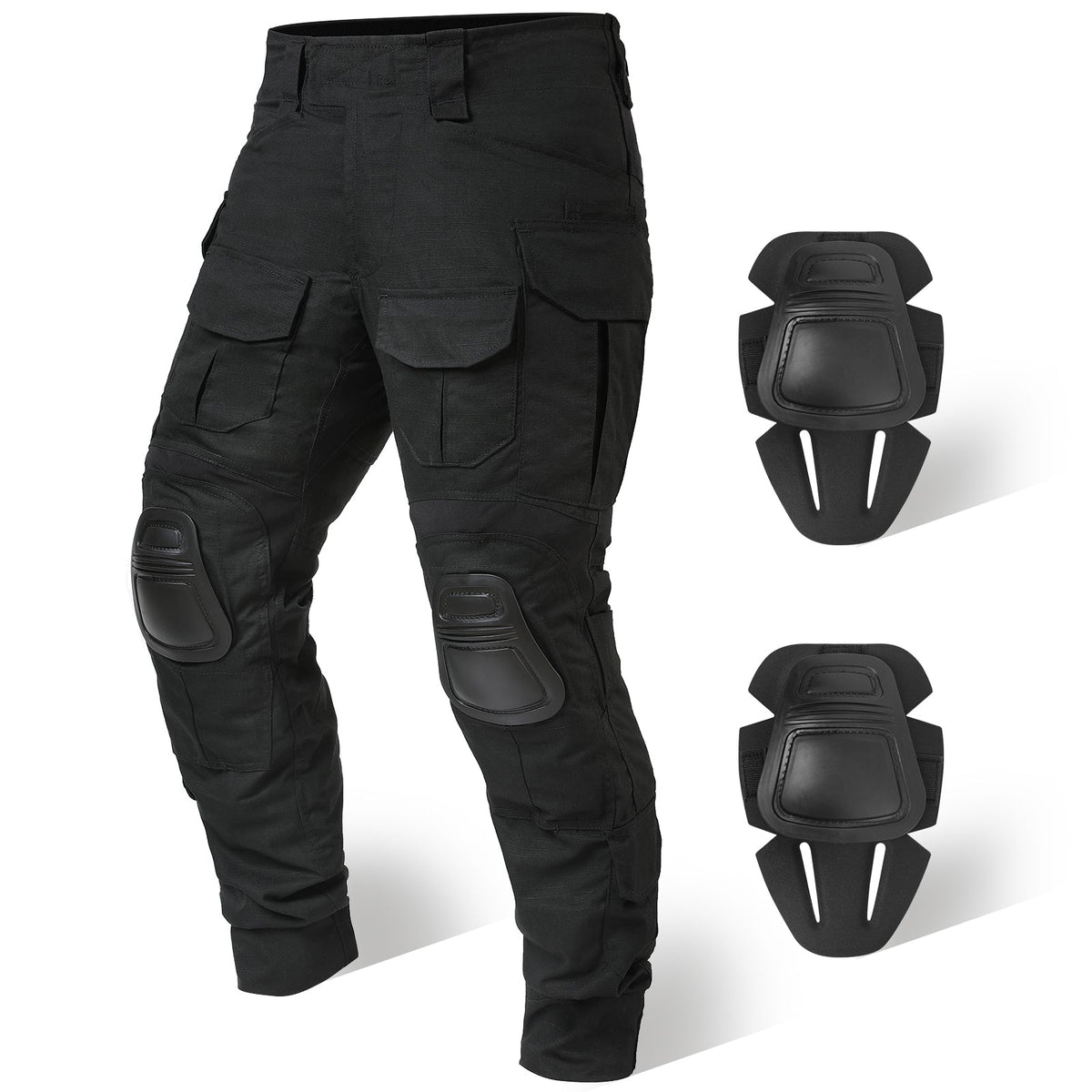 Thermabuild | Rip-Stop Camo Combat Trousers with Knee Pads
