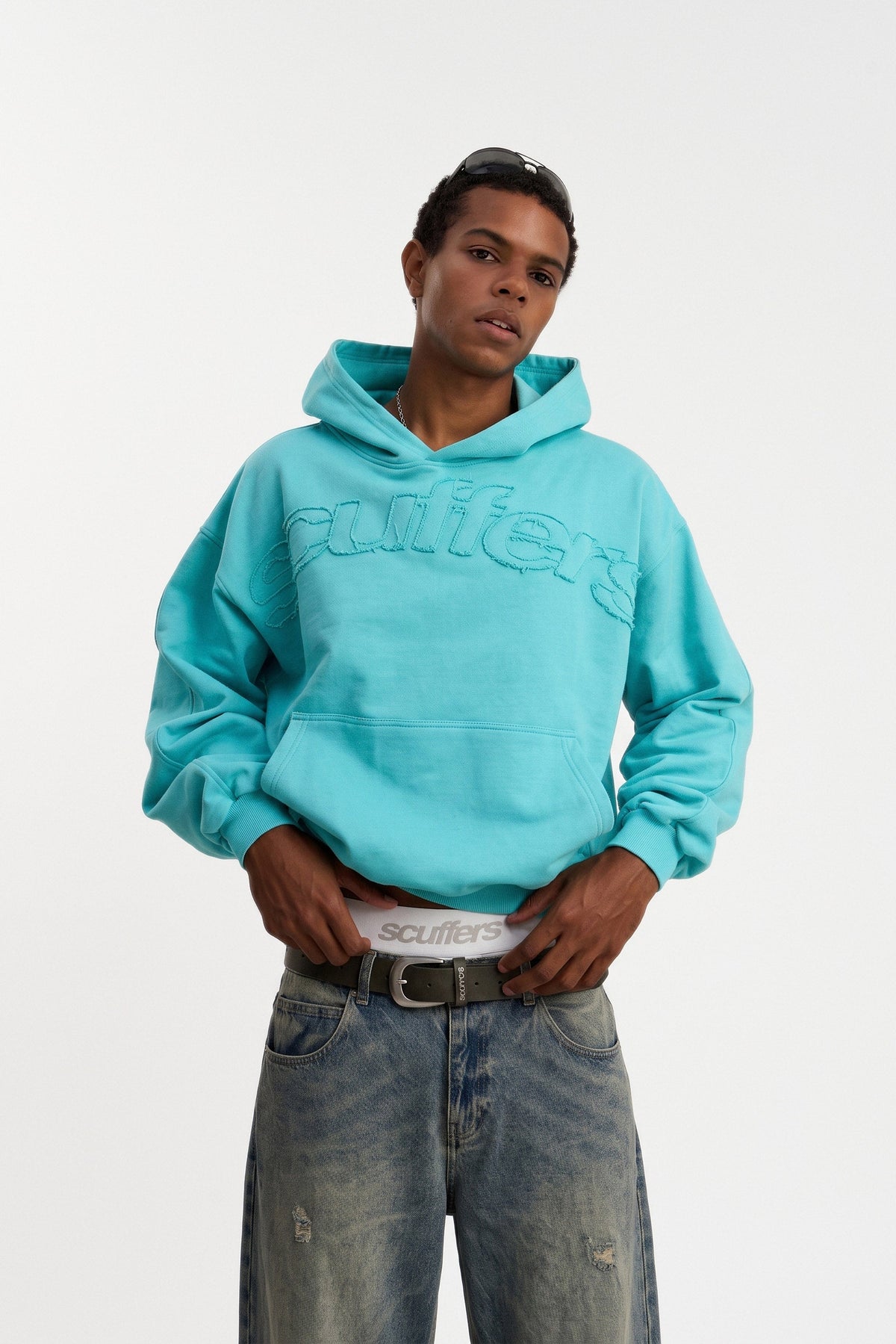Thermabuild | Unisex Raw Hem Hoodie