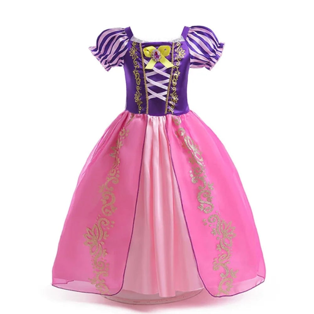 Thermabuild | Girls' Halloween Princess Costume and Dresses for Dress Up Tiara Gloves Games