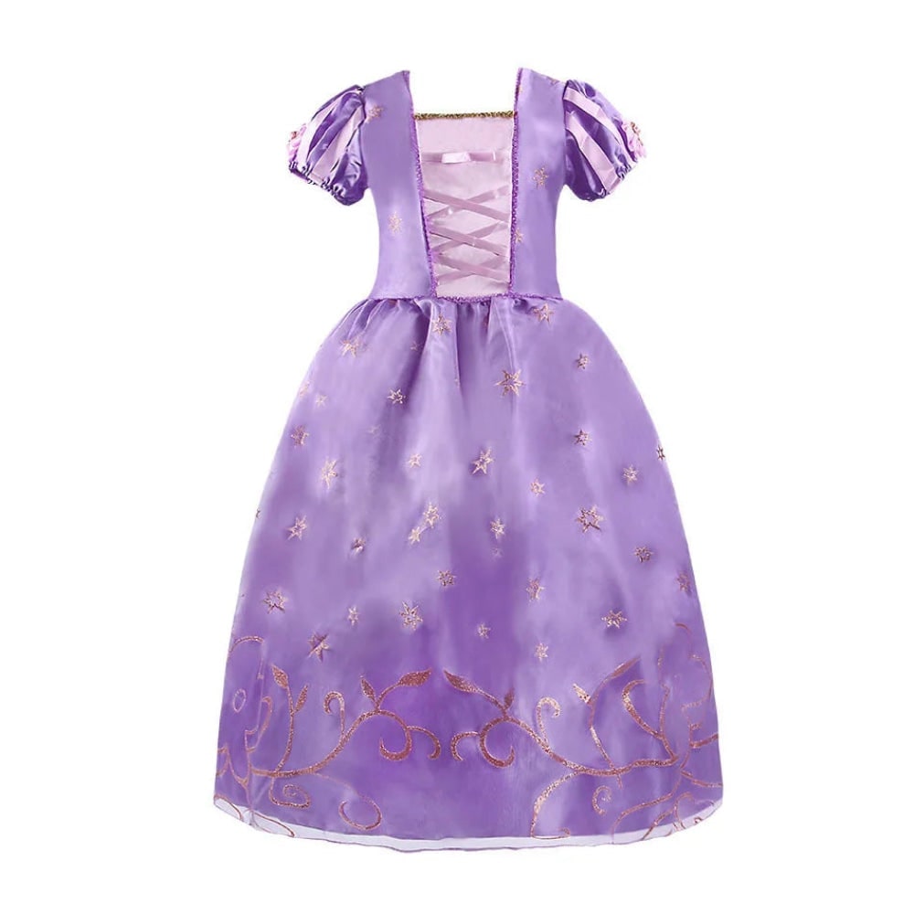 Thermabuild | Girls' Halloween Princess Costume and Dresses for Dress Up Tiara Gloves Games