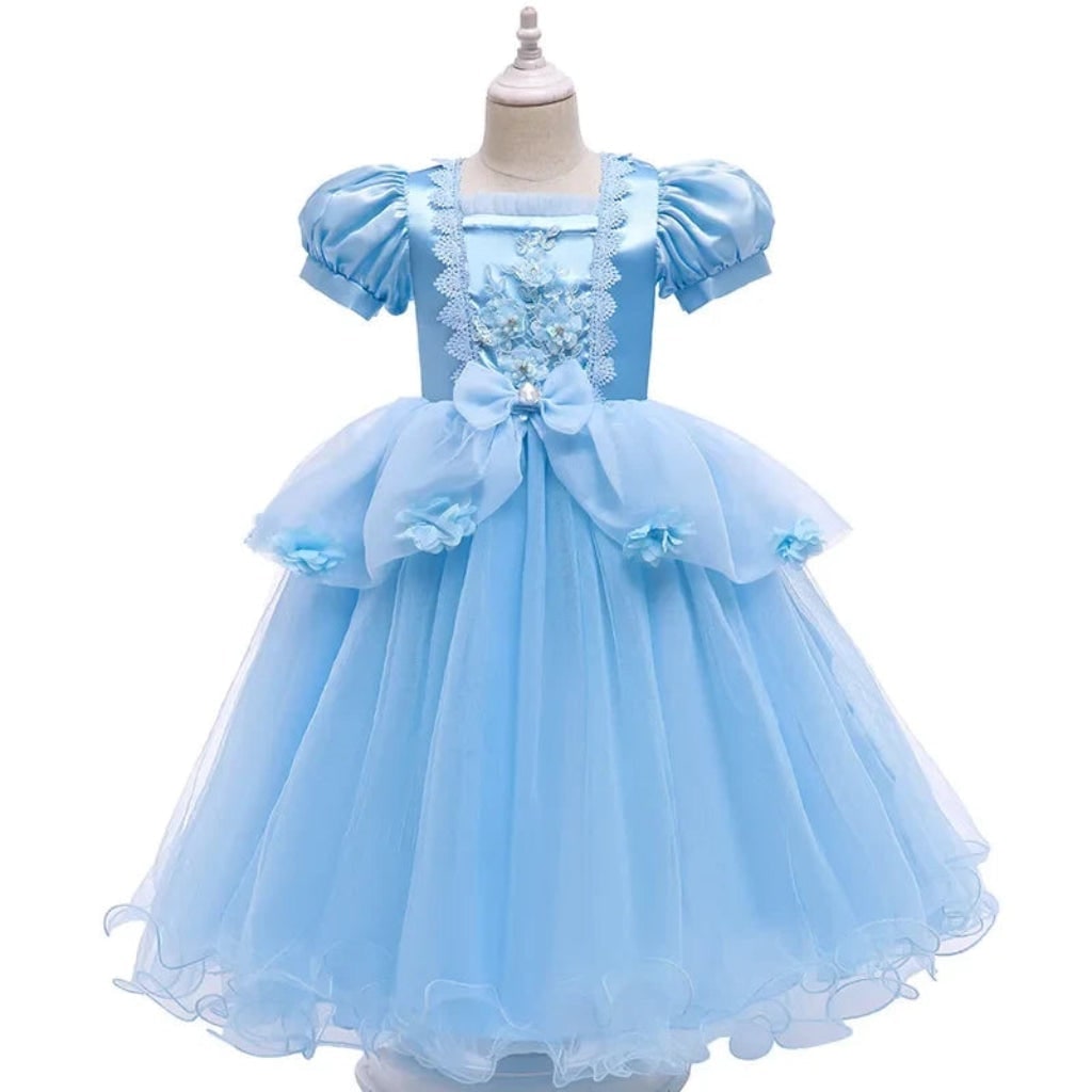 Thermabuild | Girls' Halloween Princess Costume and Dresses with Ball Gown Tulle Skirt Dress Up