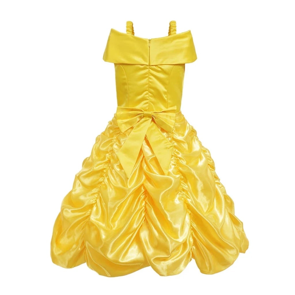 Thermabuild | Girls' Halloween Princess Costume and Dresses with Ball Gown Tiara Scepter and Accessories Set