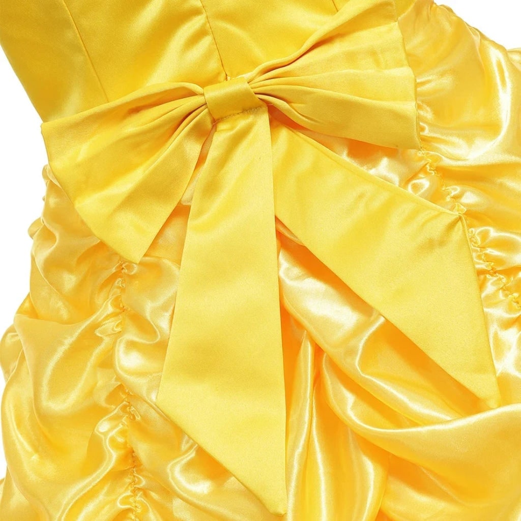 Thermabuild | Girls' Halloween Princess Costume and Dresses with Ball Gown Tiara Scepter and Accessories Set