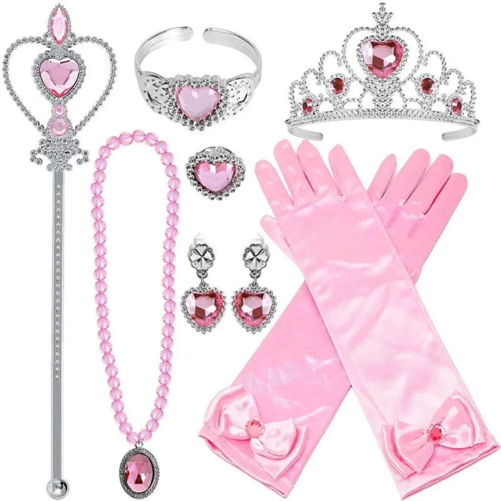 Thermabuild | Girls' Halloween Princess Costume and Dresses with Ball Gown Tulle Skirt Dress Up