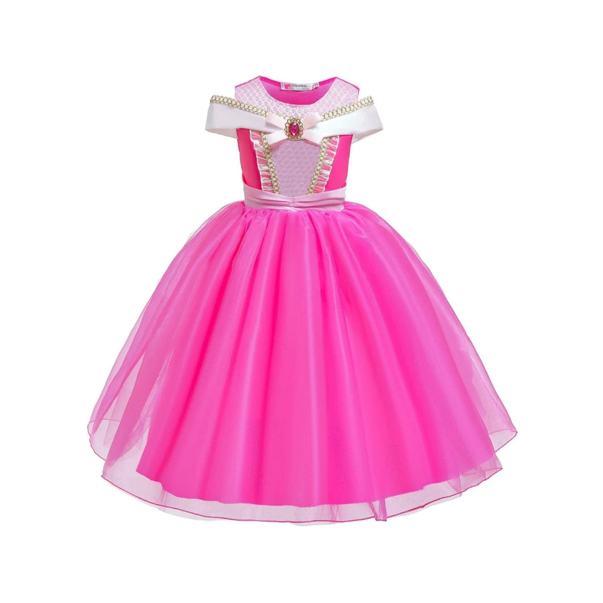 Thermabuild | Girls' Princess Halloween Costume Dress with Accessories and Tiara