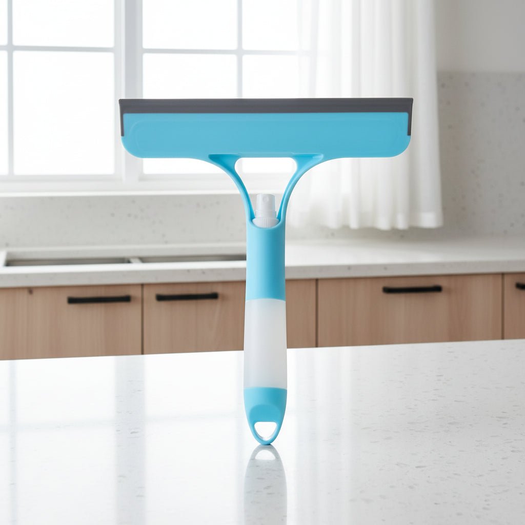 Thermabuild | 3 in 1 Window Cleaner with Spray Function and Microfiber Cleaning Pad