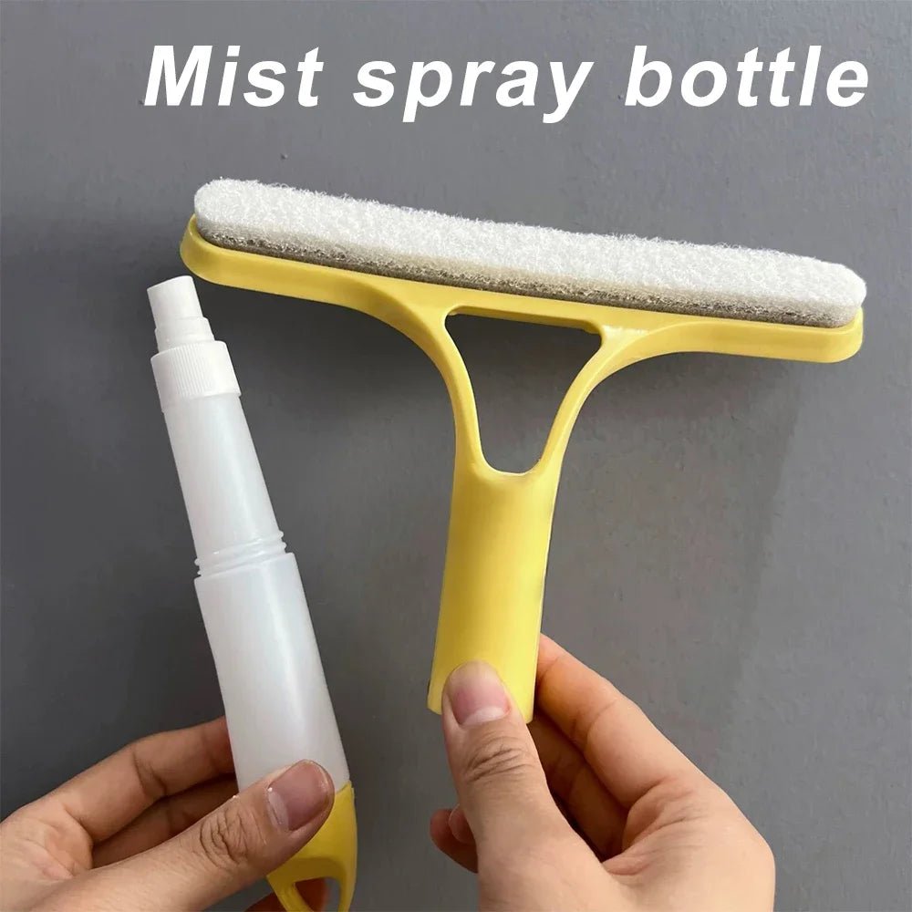 Thermabuild | 3 in 1 Window Cleaner with Spray Function and Microfiber Cleaning Pad