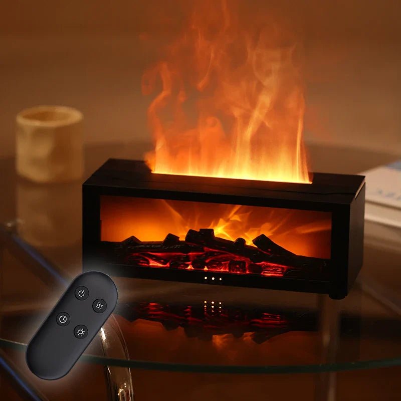 Thermabuild | Flame Effect Humidifier 4-in-1 for Relaxing Home Vibes