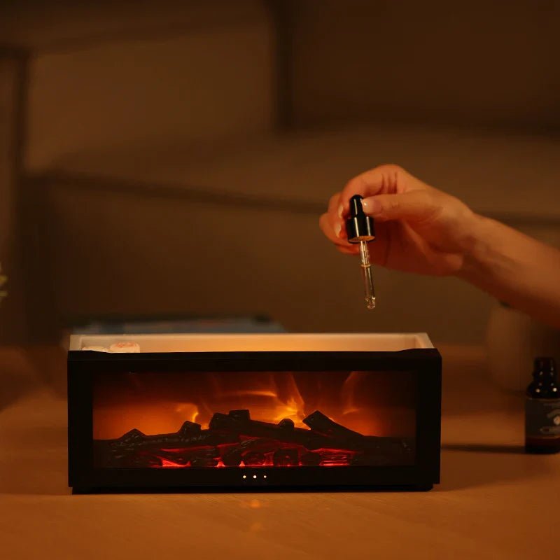 Thermabuild | Flame Effect Humidifier 4-in-1 for Relaxing Home Vibes