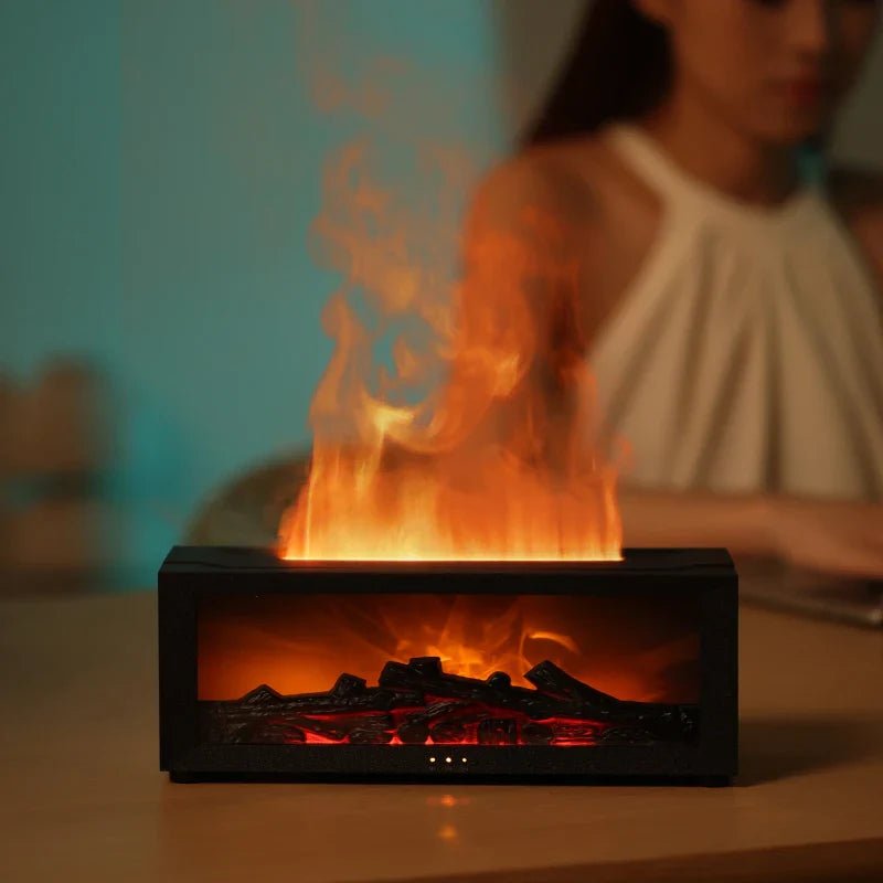 Thermabuild | Flame Effect Humidifier 4-in-1 for Relaxing Home Vibes
