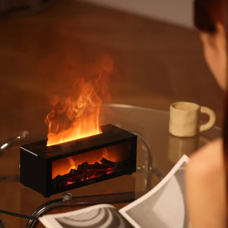 Thermabuild | Flame Effect Humidifier 4-in-1 for Relaxing Home Vibes
