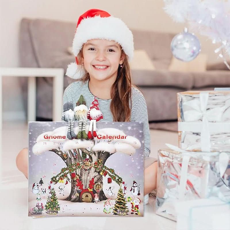 Thermabuild | Handmade Plush Gnome Advent Calendar for a Magical Christmas Countdown