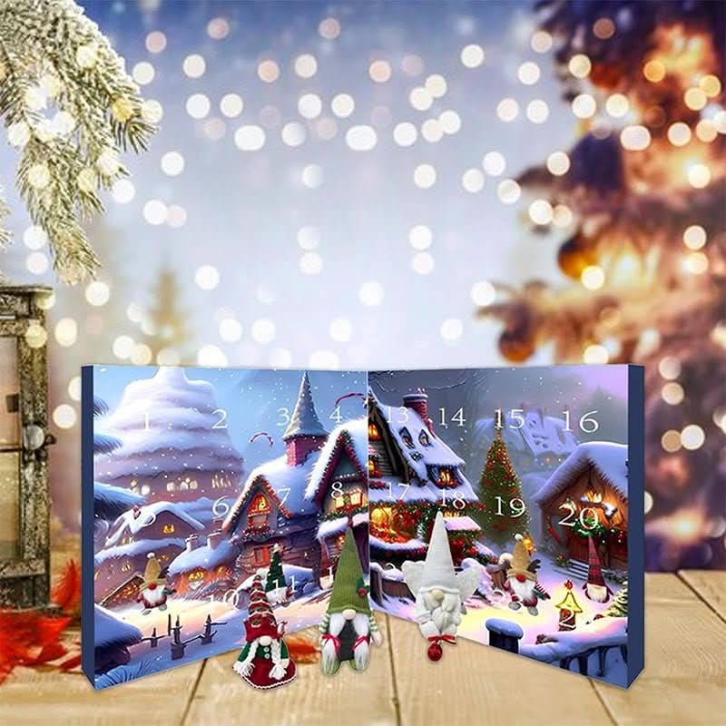 Thermabuild | Handmade Plush Gnome Advent Calendar for a Magical Christmas Countdown