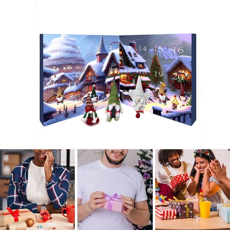 Thermabuild | Handmade Plush Gnome Advent Calendar for a Magical Christmas Countdown