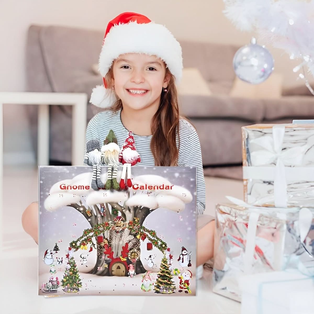 Thermabuild | Handmade Plush Gnome Advent Calendar for a Magical Christmas Countdown