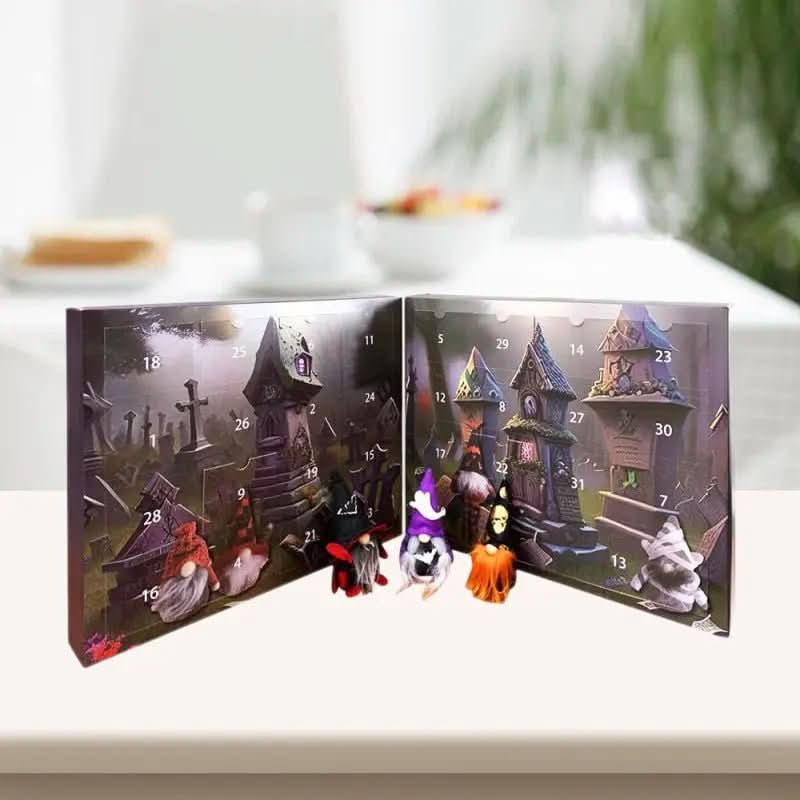 Thermabuild | Whimsical Gnome Advent Calendar with 24 Handmade Figures