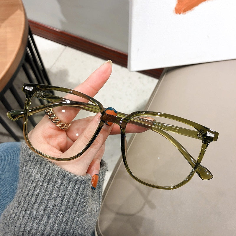 Thermabuild | Unisex Myopia Prescription Glasses with Blue Light Blocking Lenses - Lightweight Plastic Frame Eyewear for Nearsighted Vision Correction