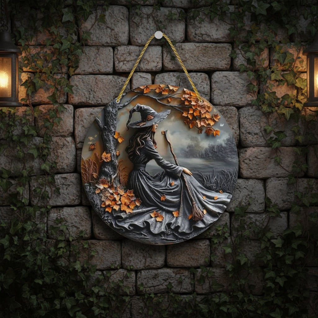 Thermabuild | Halloween 3D Relief Wall Art Panel Decor Gnarled Branch Border and Twisted Rope Hanger for Home