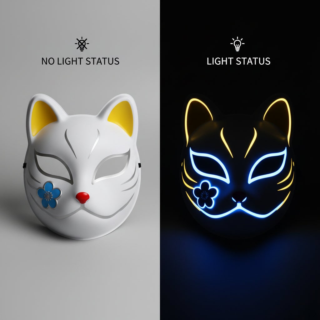 Thermabuild | Halloween Anime Cosplay Costume and Outfits Set with and LED for Character Fans
