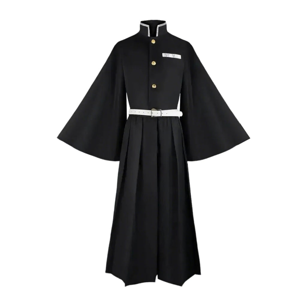 Thermabuild | Halloween Anime Cosplay Costume and Outfits with High Collar Wide Sleeves Samurai Style