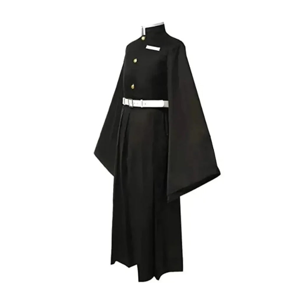 Thermabuild | Halloween Anime Cosplay Costume and Outfits with High Collar Wide Sleeves Samurai Style
