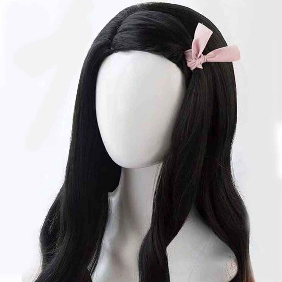 Thermabuild | Halloween Anime Cosplay Costume Wig with Long Wavy Styling for Dress Up and Party Events