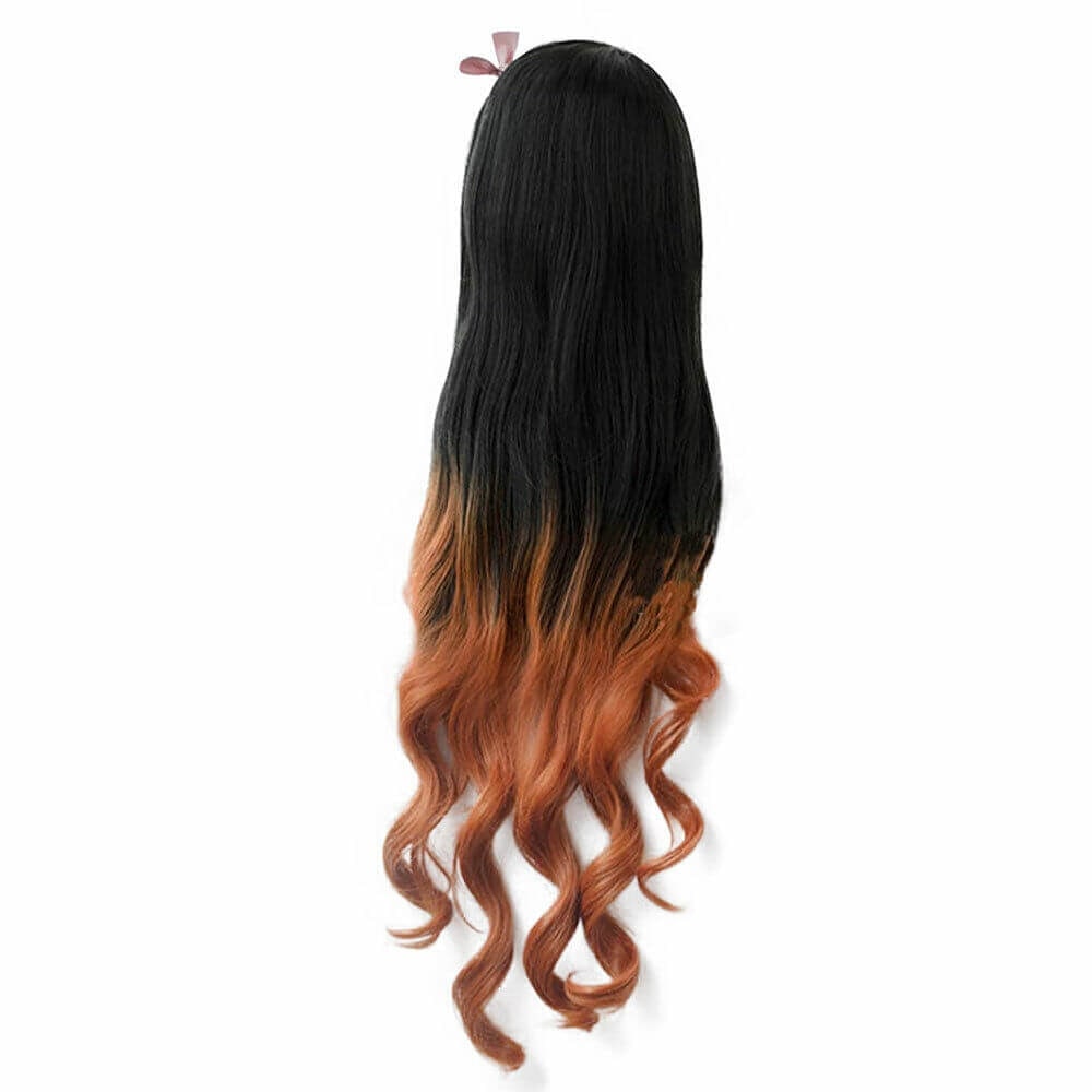 Thermabuild | Halloween Anime Cosplay Costume Wig with Long Wavy Styling for Dress Up and Party Events