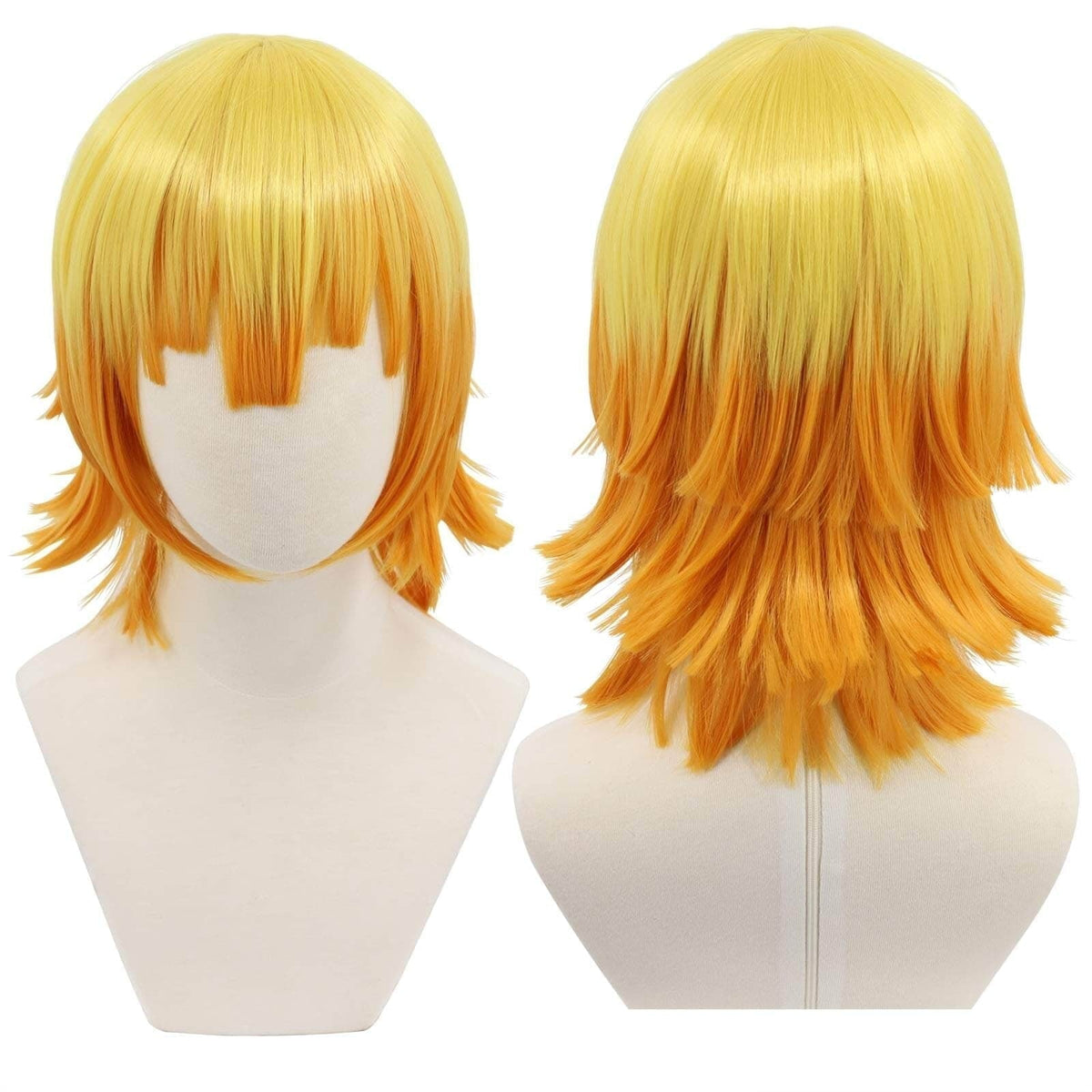 Thermabuild | Halloween Anime Cosplay Costume Wig with Long Wavy Styling for Dress Up and Party Events