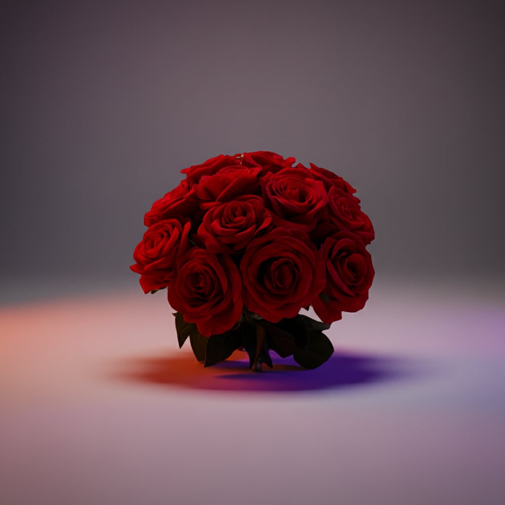 Thermabuild | Halloween Artificial Roses Bulk Big Bouquet with Realistic Petals for Seasonal Decoration