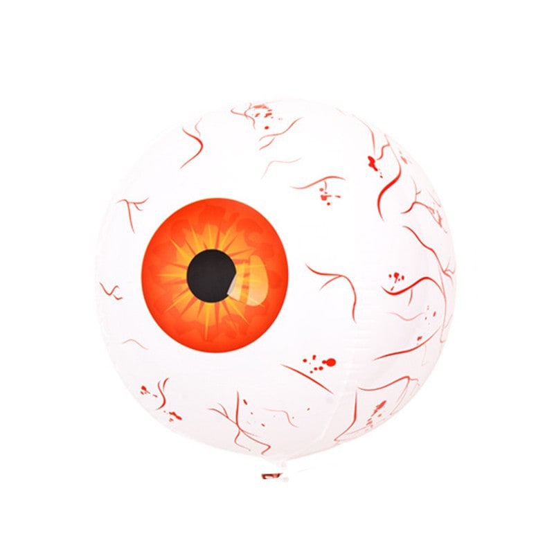 Thermabuild | Halloween Balloon Decoration Eyeball with Bloodshot Design for Party and Haunted House Decor