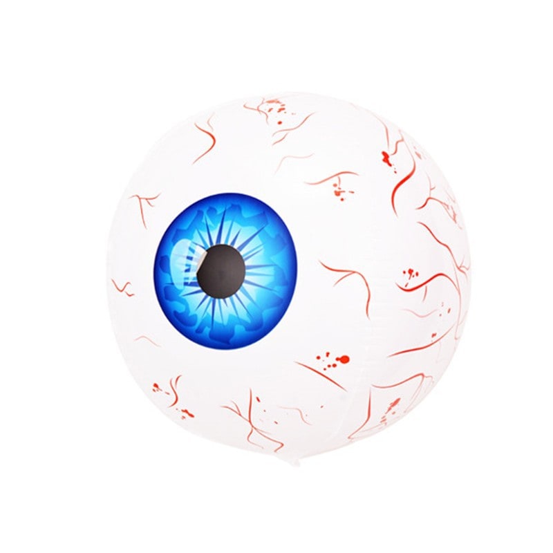 Thermabuild | Halloween Balloon Decoration Eyeball with Bloodshot Design for Party and Haunted House Decor