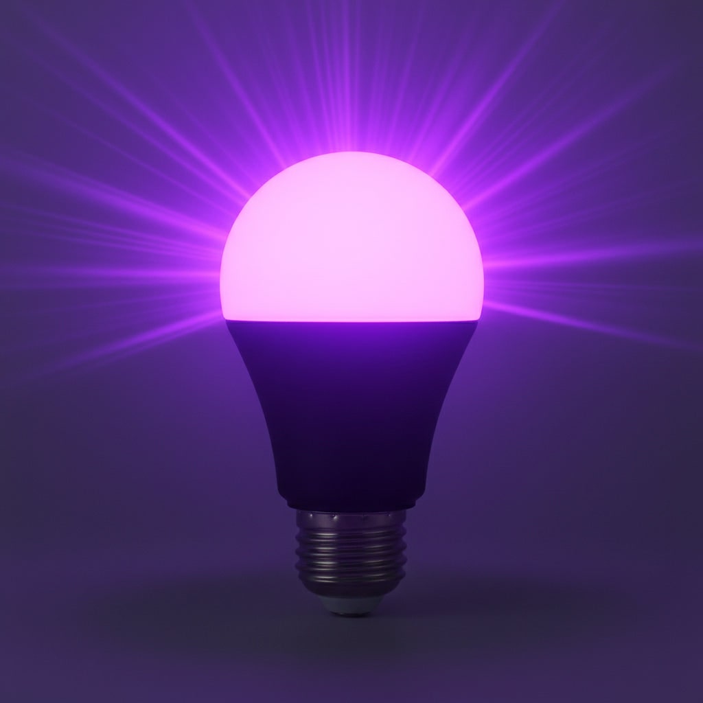 Thermabuild | Halloween Black Light LED Bulb Energy Efficient UV for Party Decoration E26