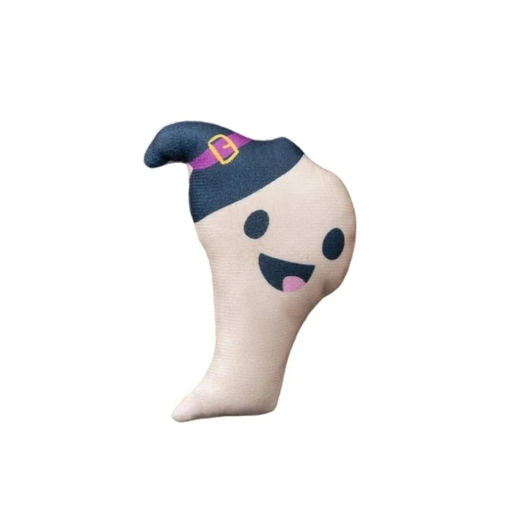 Thermabuild | Halloween Cat Toys for Interactive Plush Play with Catnip Ghost and Pumpkin Designs Biting