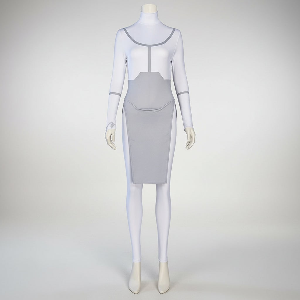 Thermabuild | Halloween Cosplay Bodysuit Costume with Mock Turtleneck and Tabard for Anime Outfits