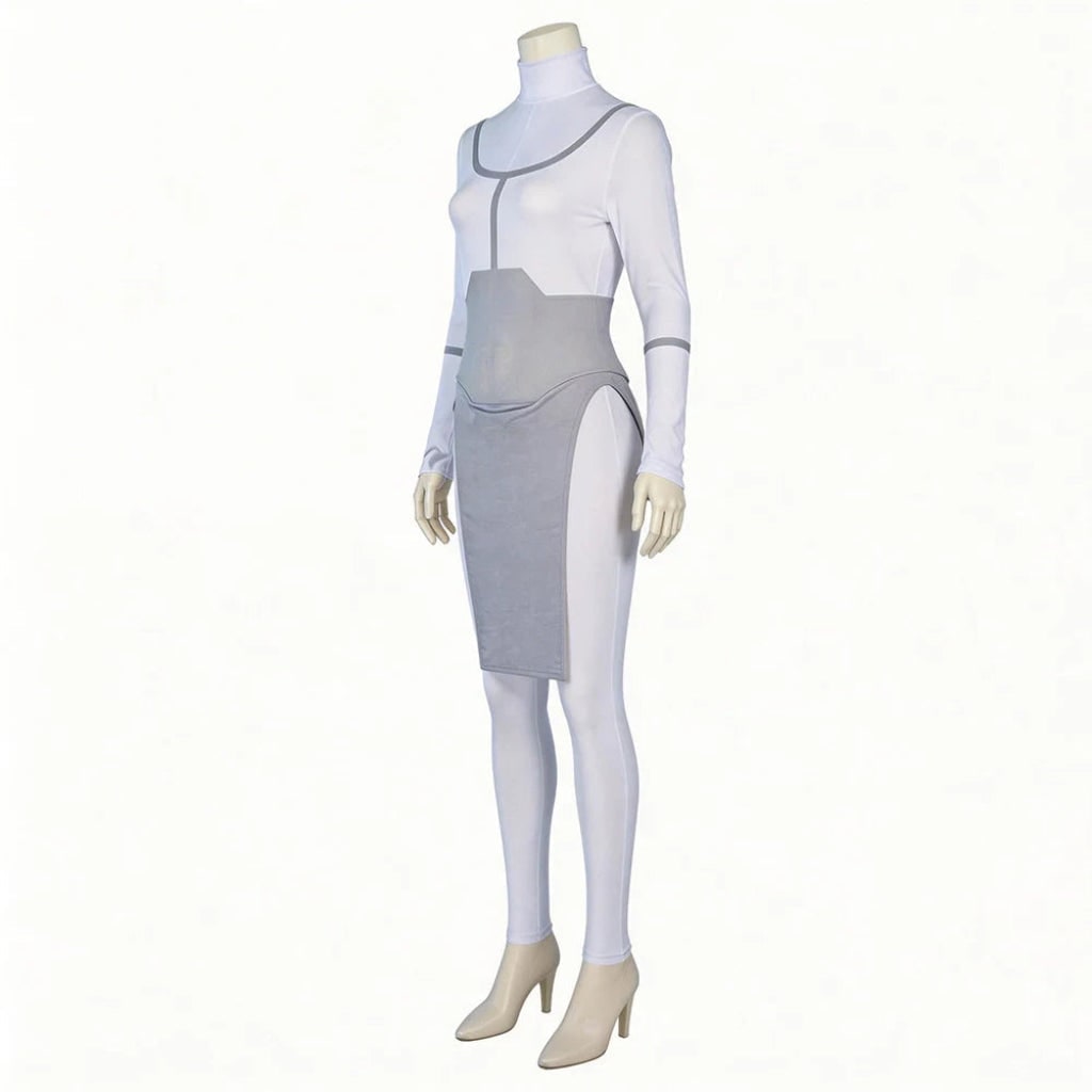 Thermabuild | Halloween Cosplay Bodysuit Costume with Mock Turtleneck and Tabard for Anime Outfits