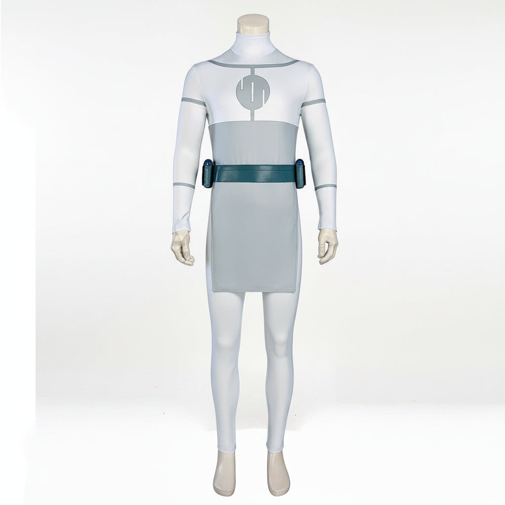 Thermabuild | Halloween Cosplay Bodysuit Costume with Mock Turtleneck and Tabard for Anime Outfits