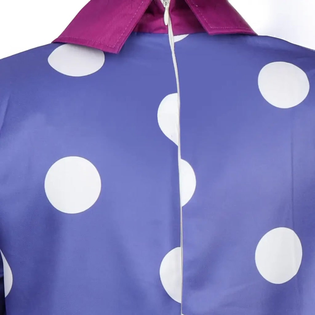 Thermabuild | Halloween Cosplay Costume Character Dress with Polka Dot Pattern flying boy Collar
