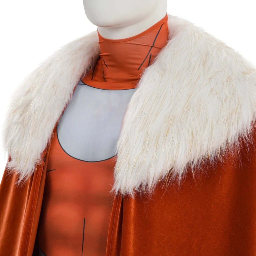 Thermabuild | Halloween Cosplay Costume Set with Sci-Fi Armor Print Skirt and Cape