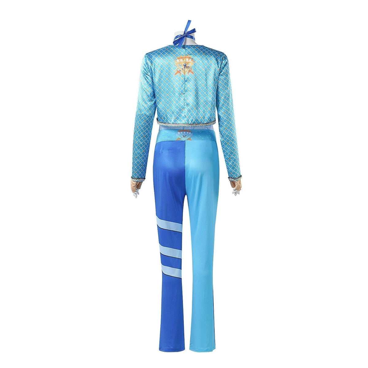 Thermabuild | Halloween Cosplay Costume with Cropped Jacket and Fingerless Gloves Sailor