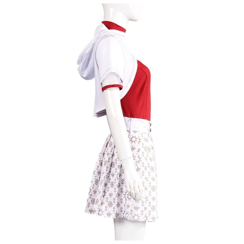 Thermabuild | Halloween Cosplay Costume with Hooded Shrug and Pleated Skirt Multi-Piece Set