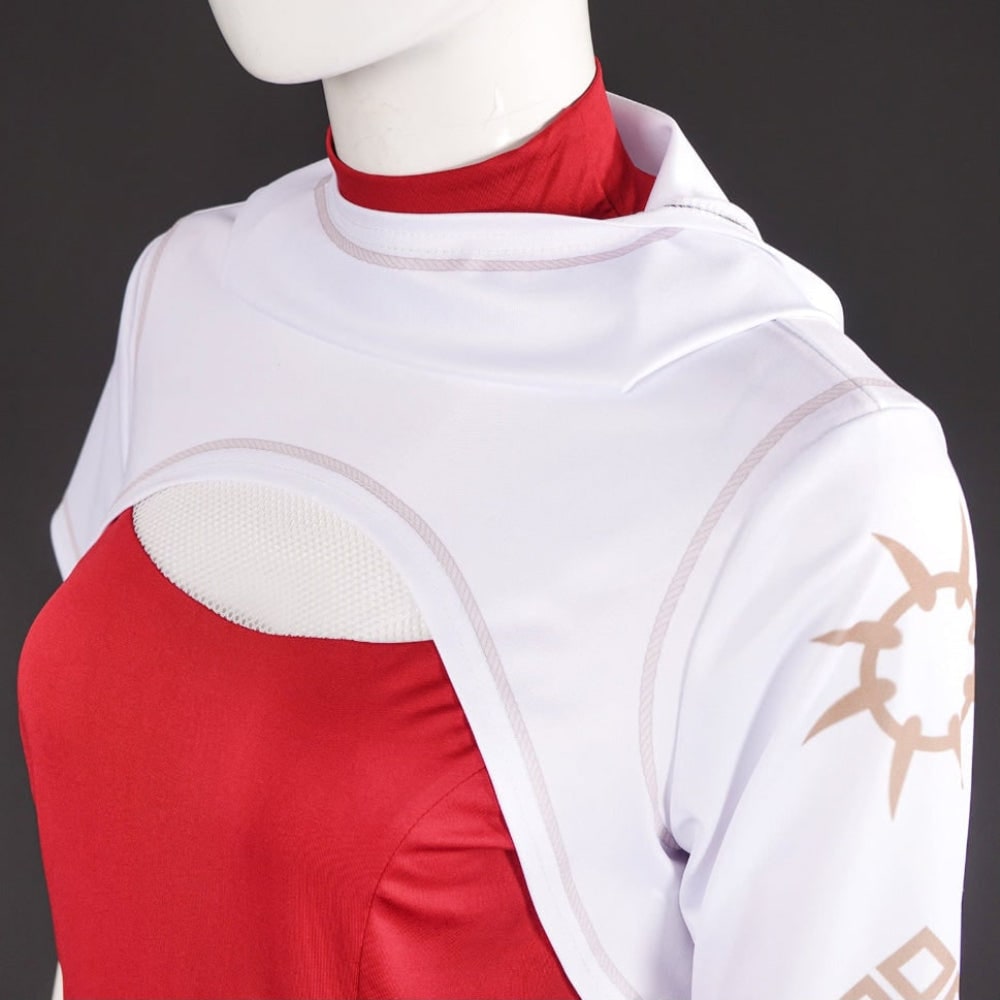 Thermabuild | Halloween Cosplay Costume with Hooded Shrug and Pleated Skirt Multi-Piece Set