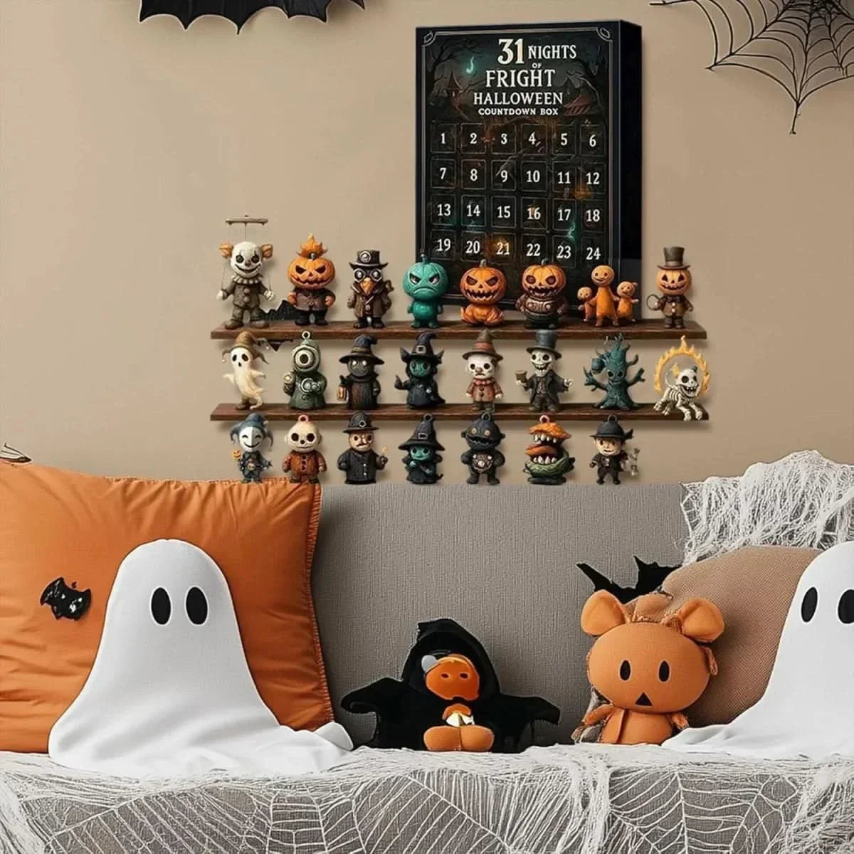 Thermabuild | HALLOWEEN Countdown Box – 31 Nights of Fright Advent Calendar for Kids
