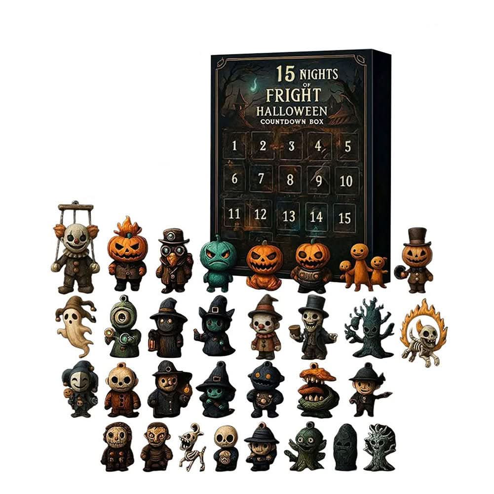 Thermabuild | HALLOWEEN Countdown Box – 31 Nights of Fright Advent Calendar for Kids