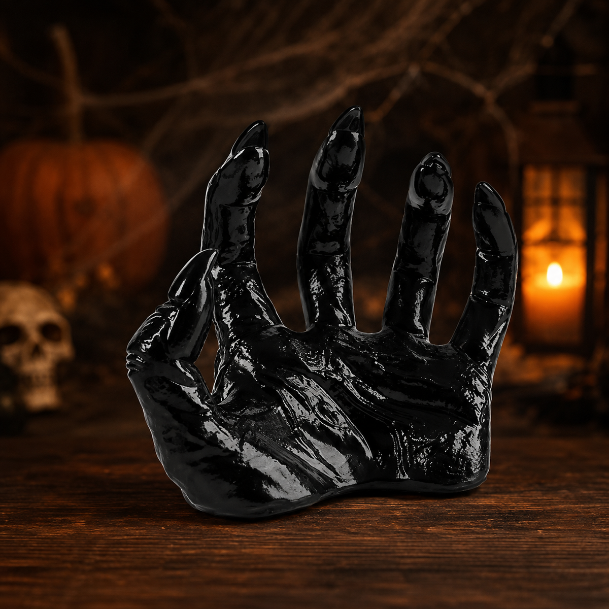 Thermabuild | Halloween Creepy Hand Wall Candle Holder and Candlestick Stand for Gothic Decoration