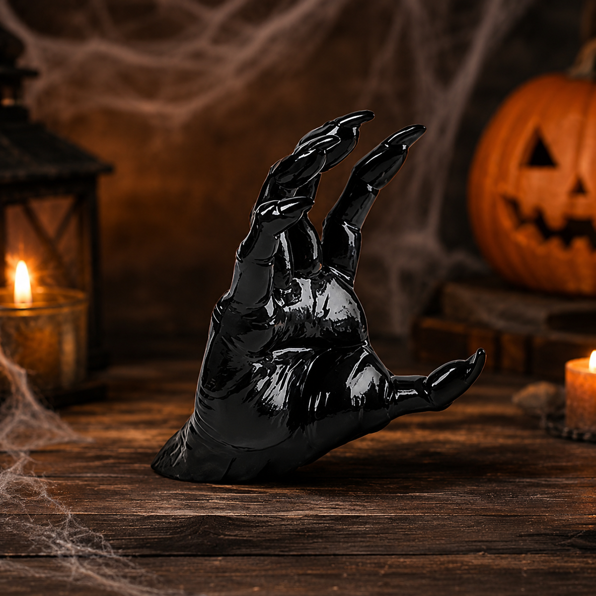 Thermabuild | Halloween Creepy Hand Wall Candle Holder and Candlestick Stand for Gothic Decoration