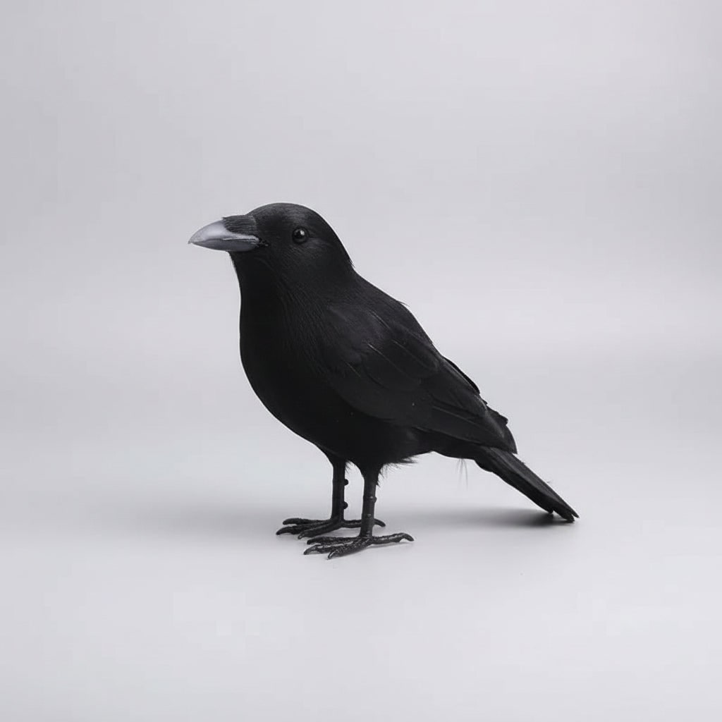Thermabuild | Halloween Crow Decorations Fake Black Artificial for Yard Haunted House Party Decor