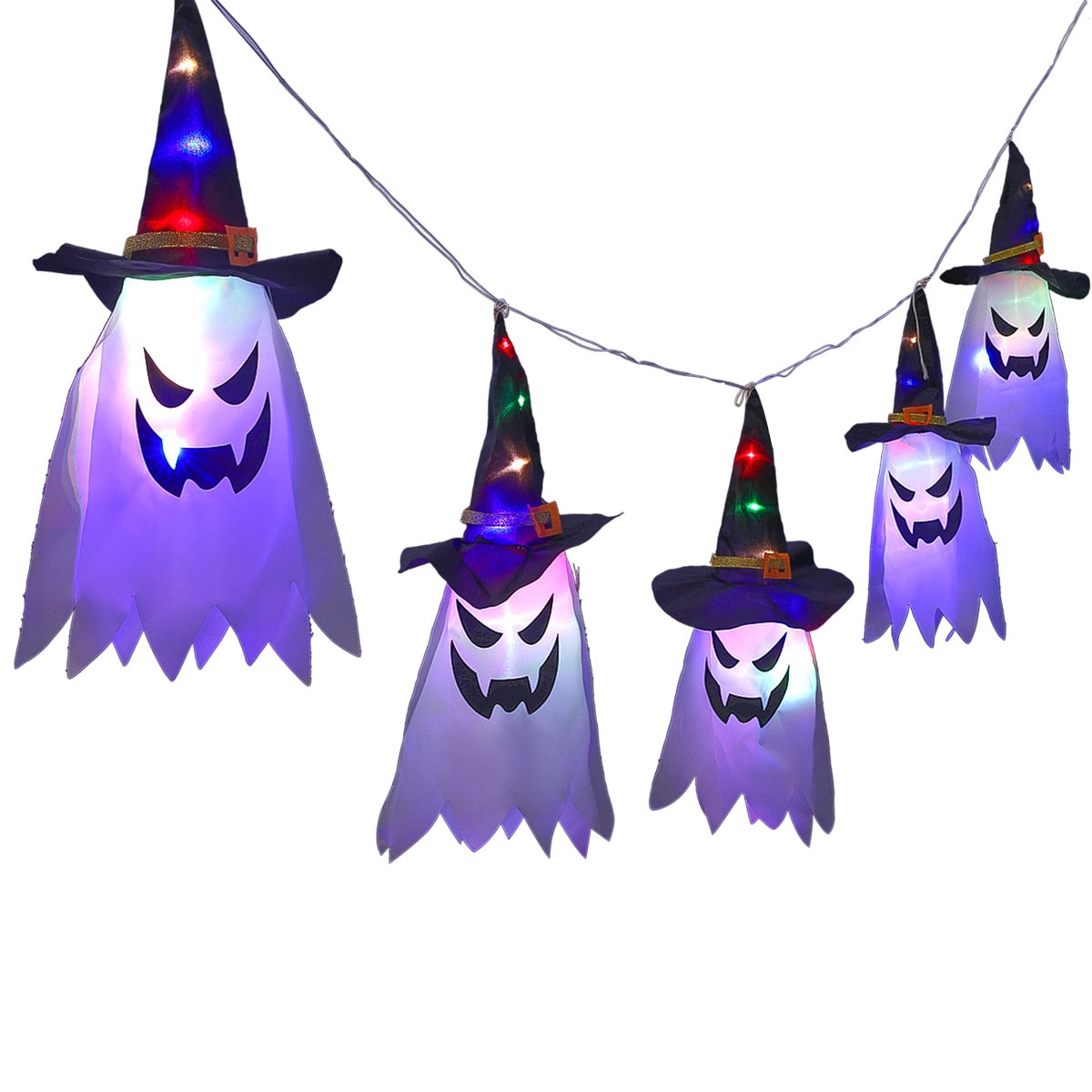 Thermabuild | Halloween Ghost Decoration Light with Hanging and LED String for Party Decor